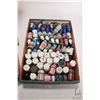 Image 3 : Cardboard four drawer box filled with an assortment of acrylic paints