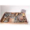 Image 1 : Large selection of tabletop diorama buildings made from laser cut wood