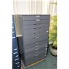 Image 1 : Two Ikea brand "Alex" six drawer storage cabinets, grey in colour