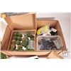 Image 5 : Selection of miniature terrain including plants, trees and stones etc.