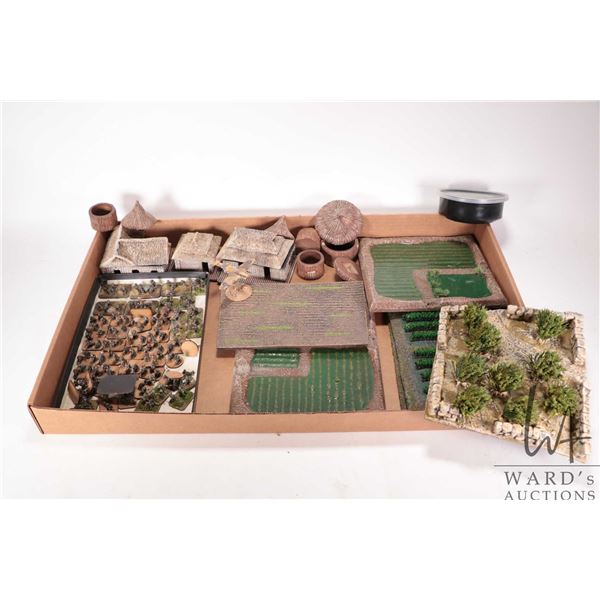 Selection of Vietnam/ Korean war American troop models ,all individually and intricately hand painte