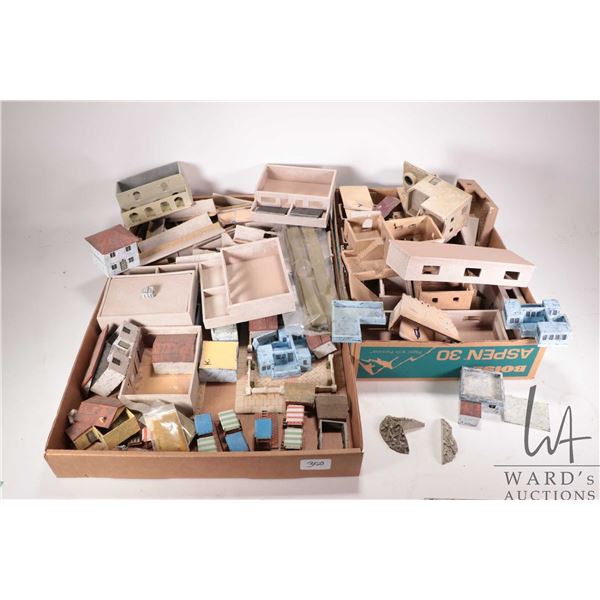Large selection of middle eastern buildings, roads etc. various wargaming scales