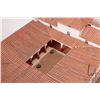Image 5 : Selection of what appears to be miniature perhaps 15mm-28mm cast resin buildings and a painted woode