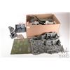 Image 1 : Large selection of wargaming terrain including ruined buildings, rubber landscape mats etc.