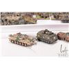 Image 6 : Selection of what appears to be 15mm WWII miniature military vehicles and figures including tanks an