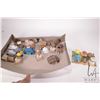 Image 1 : Selection of what appear to be 15mm wargaming tents and figures