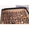 Image 2 : Selection of what appears to be 15mm Boer War military infantry figures, including 28 men with two h