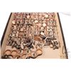 Image 3 : Selection of what appears to be 15mm Boer War military infantry figures, including 28 men with two h