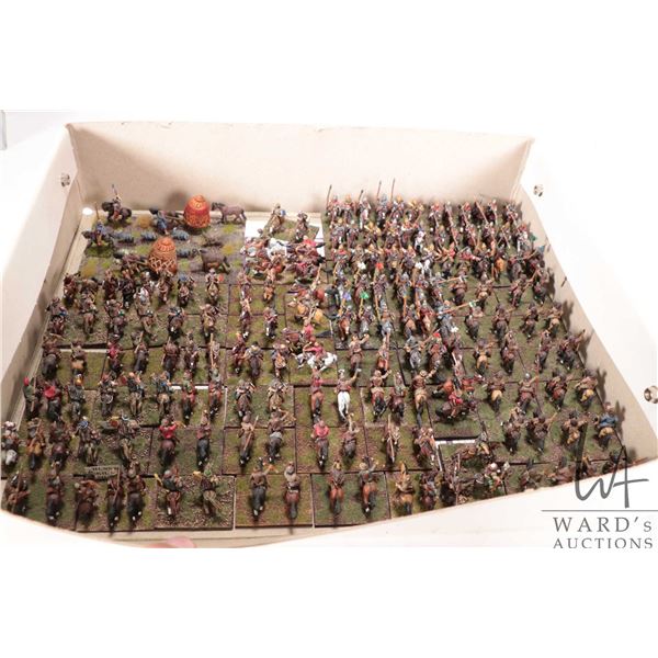 Large selection of what appears to be 15mm knights and mounted soldiers etc. each individually and i