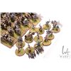 Image 4 : Selection of what appears to be 15mm miniature mounted riders and men with weapons etc. all individu