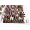 Image 5 : Selection of what appears to be 15mm Napoleonic era figures including mounted cavalry and infantry m
