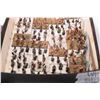 Image 5 : Selection of what appears to be 15mm individually and intricately hand painted miniatures, various g