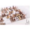 Image 6 : Selection of what appears to be 15mm Hun era individually and hand painted miniature models includin