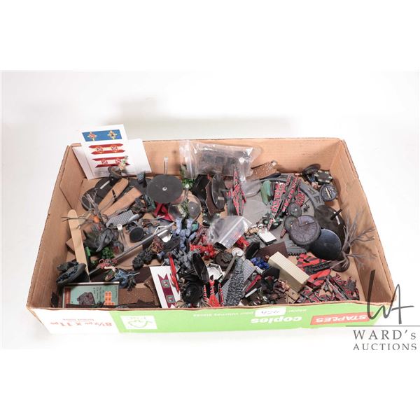 Large selection of gaming pieces and dice etc.