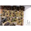 Image 6 : Selection of what appear to be 15mm scale American military models including airplanes, tanks, trans