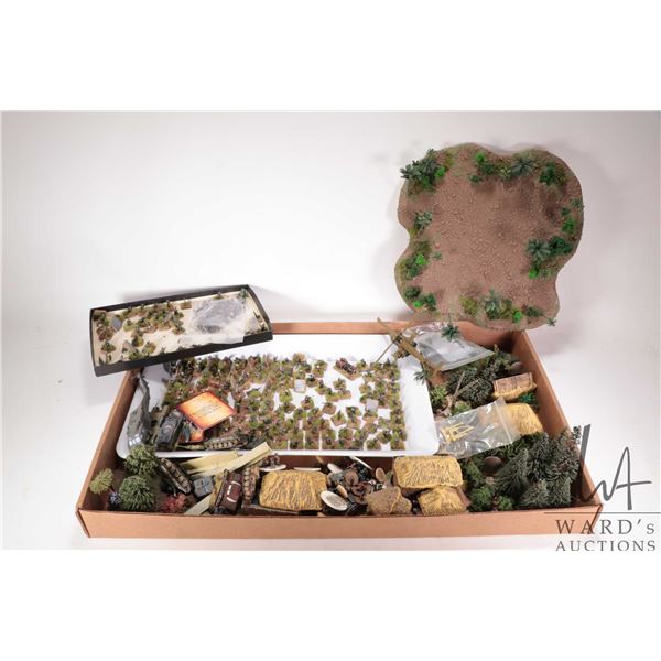 Selection of what appear to be 15mm Vietnam/ American military figures, all individually and intrica