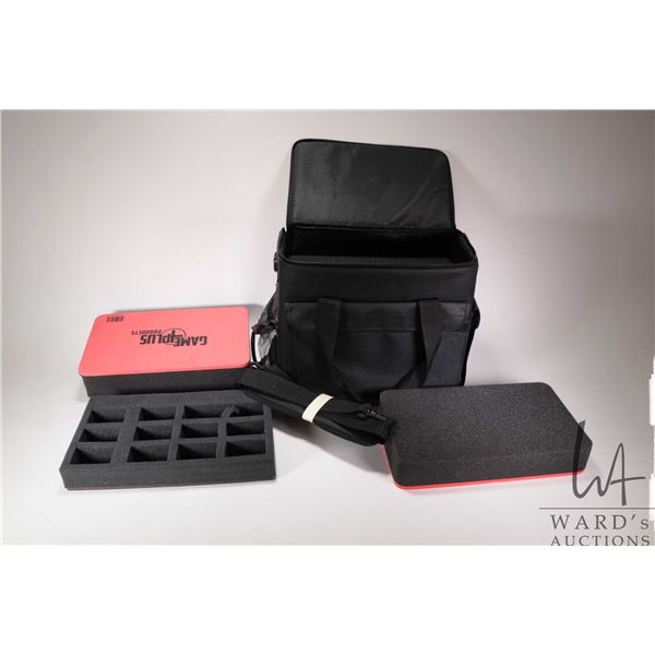 Games Plus Production Skirmisher Gaming bag with foam inserts plus a three drawer Mastercraft metal 