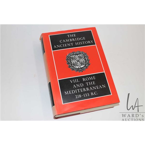 Hardcover, "The Cambridge Ancient History VIII. Rome and the Mediterranean 218-133 B.C"
