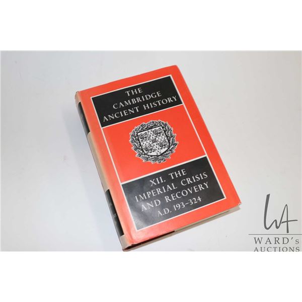 Hardcover, "The Cambridge Ancient History XII. The Imperial Crisis and Recovery A.D. 193-324"