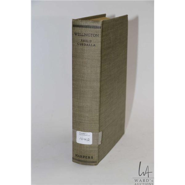Hardcover, "Wellington" by Philip Guedalla