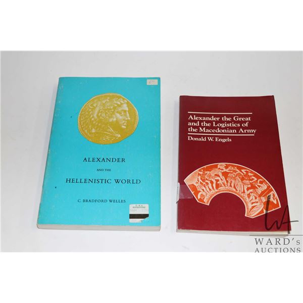 2 soft cover volumes "Alexander the Great and the Logistics of the Macedonian Army" by Donald W. Eng