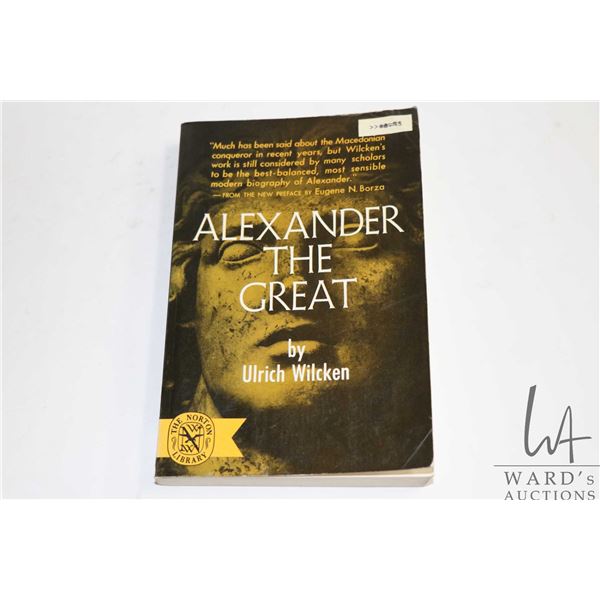 Softcover, "Alexander the Great" by Ulrich Wilcken
