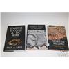 Image 1 : Three hardcover books including "Sparta's First Attic War", "The Spartan Regime" and Sparta's Second