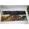 Image 1 : Three hardcover books including " Fighting Techniques of the Ancient World 3000 BC-AD 500: Equipment