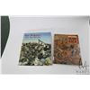 Image 1 : Two softcover books including "War on the Nile" by Michael Barthorp and "Go Strong Into the Desert" 