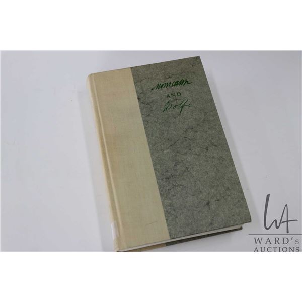 Hardcover book "Montcalm and Wolfe" by Francis Parkman