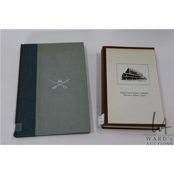 Two hardcover books including National Geographic Society " The Civil War" and " The Borderlands in 