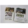 Image 1 : One hardcover and one softcover book including "Fields of Fire: The Canadians in Normandy" by Terry 