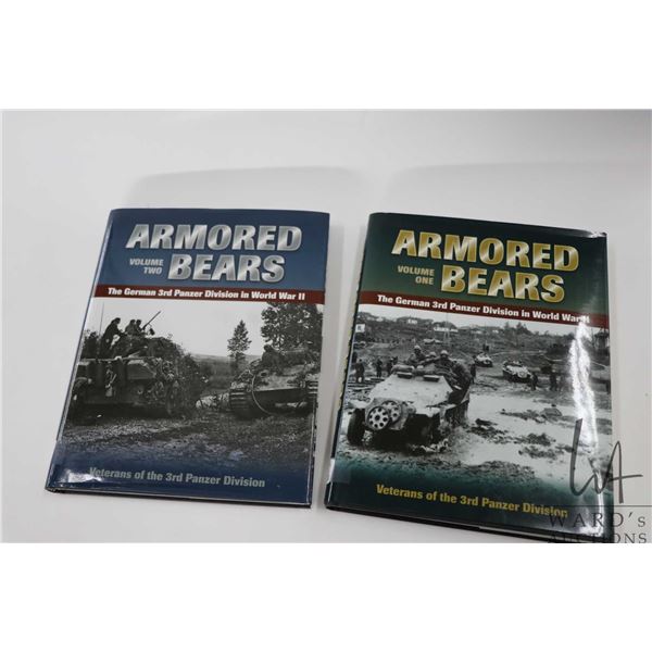 Two hardcover books including "Italian Naval Camouflage of World War II" by Marco Ghiglino and "The 