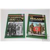 Image 1 : Two softcover books including "The Brigade: The Fitth Canadian Infantry Brigade in WWII" by Terry Co