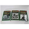 Image 1 : Three softcover books including " The Panzer Legions" by Samuel W. Mitcham, Jr., "Grenadiers" by Kur