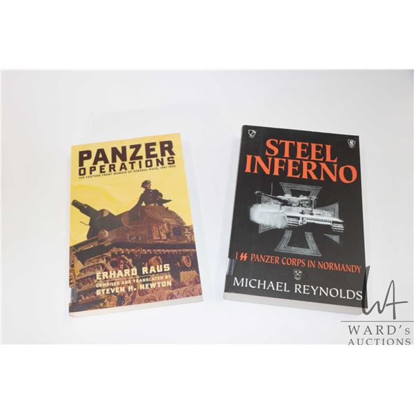 Two softcover books including "Panzer Operation: The Eastern Front Memoir of General Raus, 1941-1945
