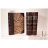 Image 1 : Three antique hardcover volumes "The History of France" by Henri Martin, published in 1882 by Dana E