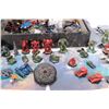 Image 3 : Selection of Battle Tech figures and gaming pieces etc.