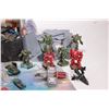 Image 4 : Selection of Battle Tech figures and gaming pieces etc.