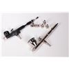Image 1 : Two airbrushes, note: one with bent needle and one missing a screw
