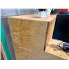 Image 6 : Wooden 3-Step Bleacher on Wheels 84" x 72" x 51"H (contents not included)