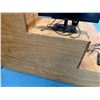 Image 7 : Wooden 3-Step Bleacher on Wheels 84" x 72" x 51"H (contents not included)