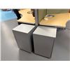 Image 16 : Desk Ensemble, 3-Person Workstation Cluster w/ File Cabinets