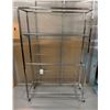 Image 1 : Stainless Steel Rack on Wheels 48" x 18" x 72"H
