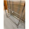 Image 4 : Stainless Steel Rack on Wheels 48" x 18" x 72"H