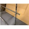 Image 11 : Qty 2 Chrome Clothing Racks 49" x 22" x 74"H