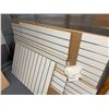 Image 8 : Multiple Slat Wall Panels w/ Accessories, Misc Sizes