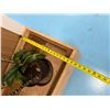 Image 6 : Qty 2 Wooden Planter Boxes w/ Wheels 48" x 19" x 22"H (plants not included)