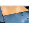 Image 1 : Herman Miller 1027 Height-Adjustable Sit/Stand Worktable 72" x 24" x 28"H