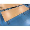 Image 5 : Herman Miller 1027 Height-Adjustable Sit/Stand Worktable 72" x 24" x 28"H